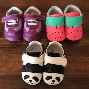 Jack and Lily shoes lot 12-18 mos